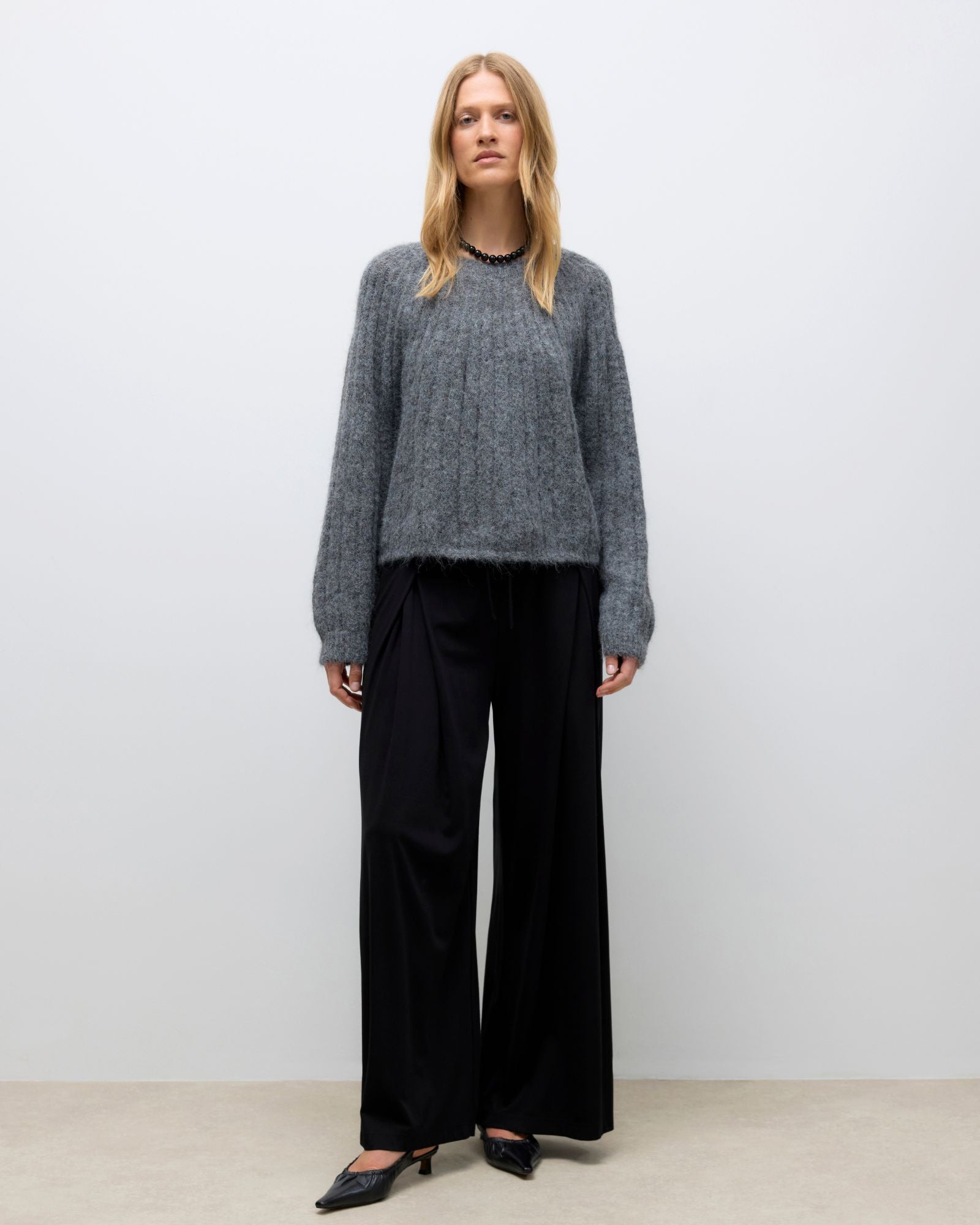 AWTEMPLE WIDE LEG TROUSERS